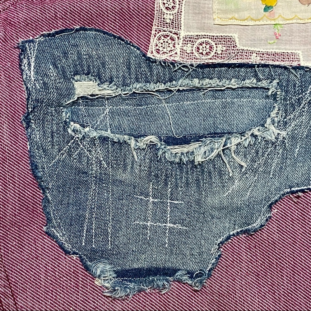 SOLD!! Indyvin up-cycled 1970s Levi’s jeans - Picture 7 of 16
